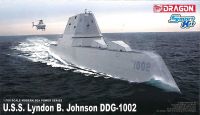 Model Kit loď 7148 - U.S.S. Lyndon B. Johnson (DDG-1002) (1:700)
