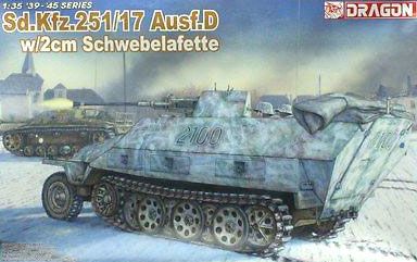 Model Kit military 6292 - Sd.Kfz.251/17 Ausf.D w/2cm SCHWEBELAFETTE (1:35) Dragon