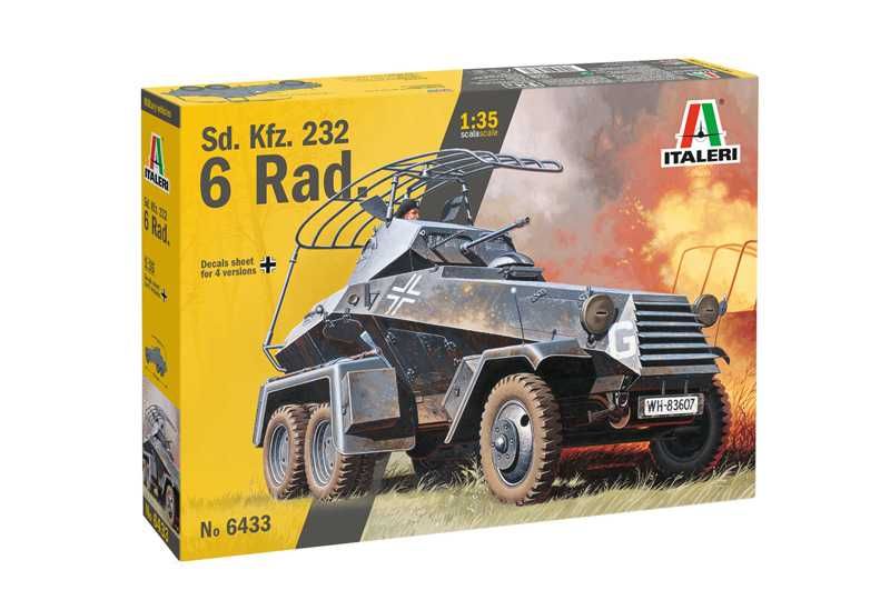 Model Kit military 6433 - Sd. Kfz. 232 6 Rad. (1:35) Italeri