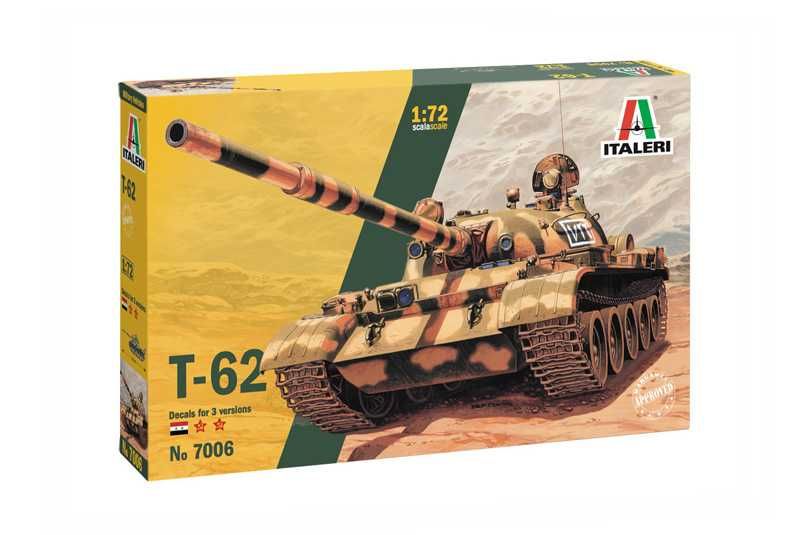 Model Kit military 7006 - T-62 (1:72) Italeri