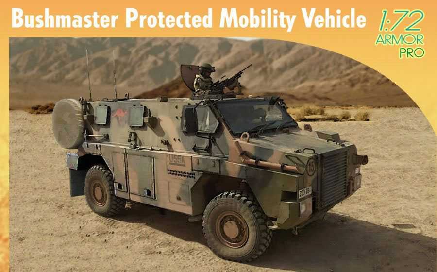 Model Kit military 7699 - Bushmaster Protected Mobility Vehicle (1:72) Dragon