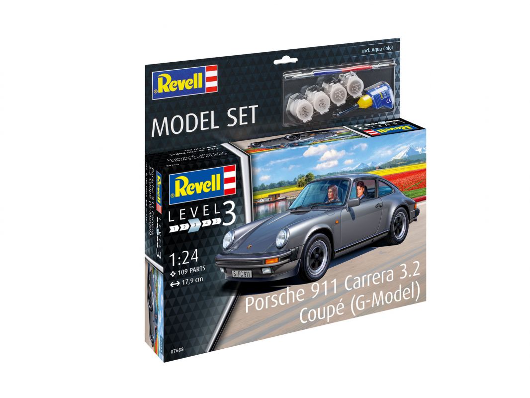 ModelSet auto 67688 - Porsche 911 Coupé (G-Model) (1:24) Revell