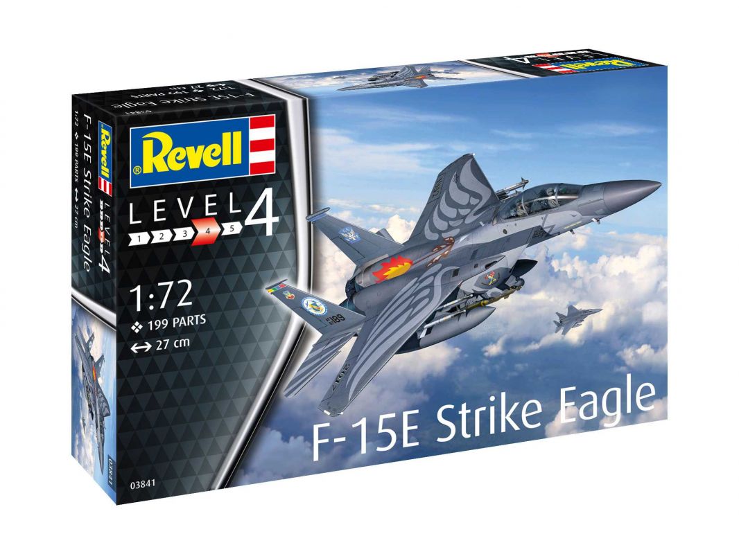 ModelSet letadlo 63841 - F-15 E/D Strike Eagle (1:72) Revell