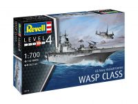 Plastic ModelKit loď 05178 - Assault Carrier USS WASP CLASS (1:700)