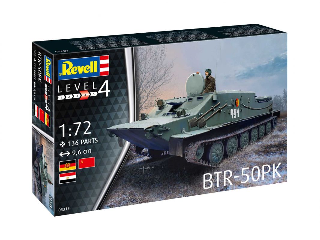 Plastic ModelKit military 03313 - BTR-50PK (1:72) Revell