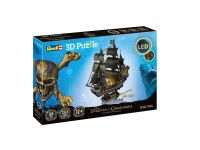 3D Puzzle REVELL 00155 - Black Pearl (LED Edition)