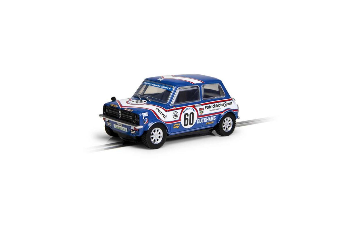 Autíčko Touring SCALEXTRIC C4337 - Mini 1275GT - Patrick Motorsport - Richard Longman 1979 (1:32)