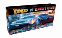 Autodráha SCALEXTRIC C1431P - Back to the Future vs Knight Rider Race Set (1:32)