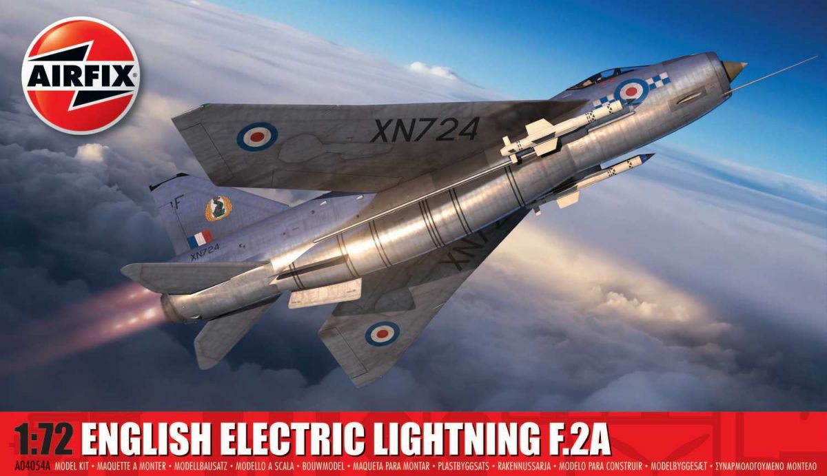 Classic Kit letadlo A04054A - English Electric Lightning F2A (1:72) Airfix