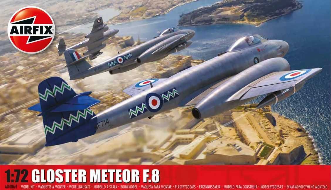 Classic Kit letadlo A04064 - Gloster Meteor F.8 (1:72) Airfix