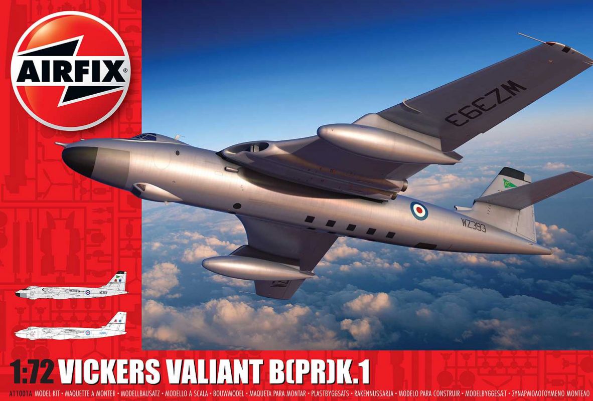 Classic Kit letadlo A11001A - Vickers Valiant (1:72) Airfix