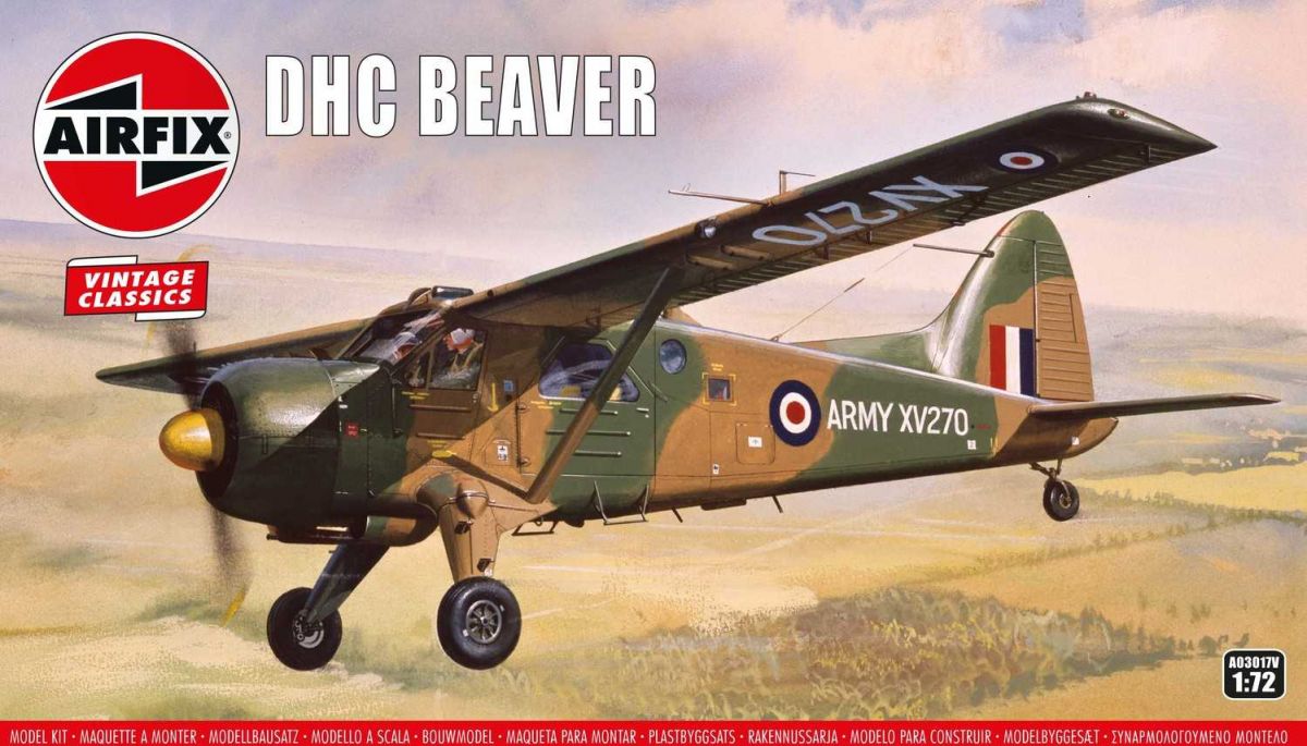 Classic Kit VINTAGE letadlo A03017V - de Havilland Beaver (1:72) Airfix