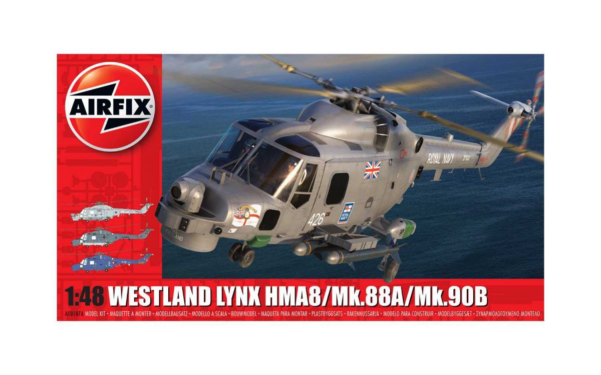 Classic Kit vrtulník A10107A - Westland Navy Lynx Mk.88A/HMA.8/Mk.90B (1:48) Airfix