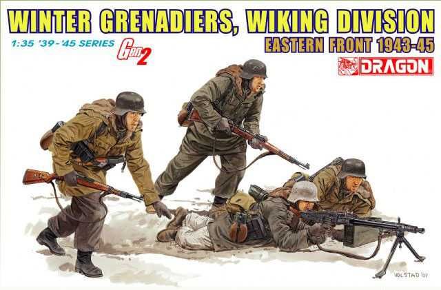 Model Kit figurky 6372 - WINTER GRENADIERS, WIKING DIVISION (EASTERN FRONT 1943-45) (GEN2) (1:35) Dragon