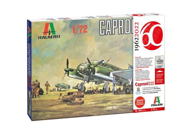 Model Kit letadlo 0106 - Caproni Ca. 313/314 (Vintage Limited Edition) (1:72) Italeri