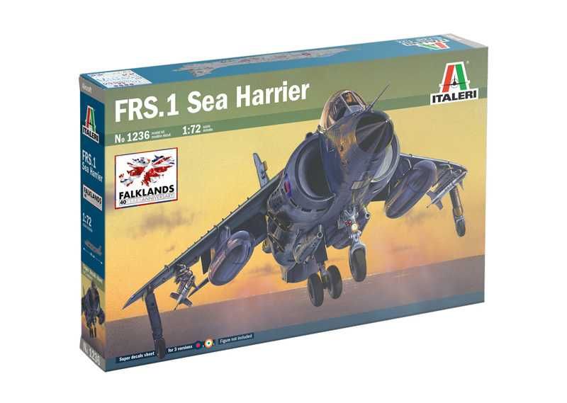 Model Kit letadlo 1236 - SEA HARRIER FRS.1 (1:72) Italeri