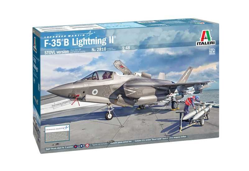 Model Kit letadlo 2810 - F-35B STOVL version (1:48) Italeri