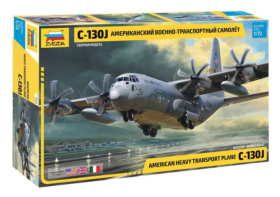 Model Kit letadlo 7325 - Hercules C-130J (1:72) Zvezda