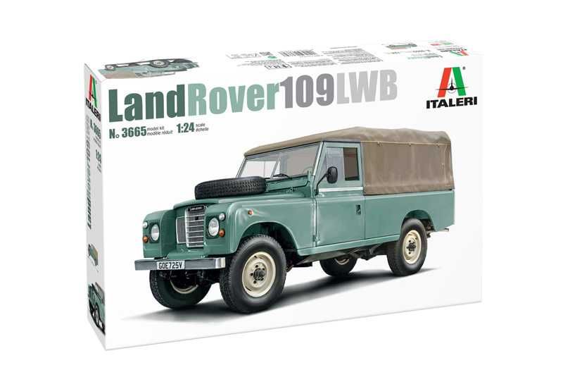 Model Kit military 3665 - Land Rover 109 LWB (1:24) Italeri