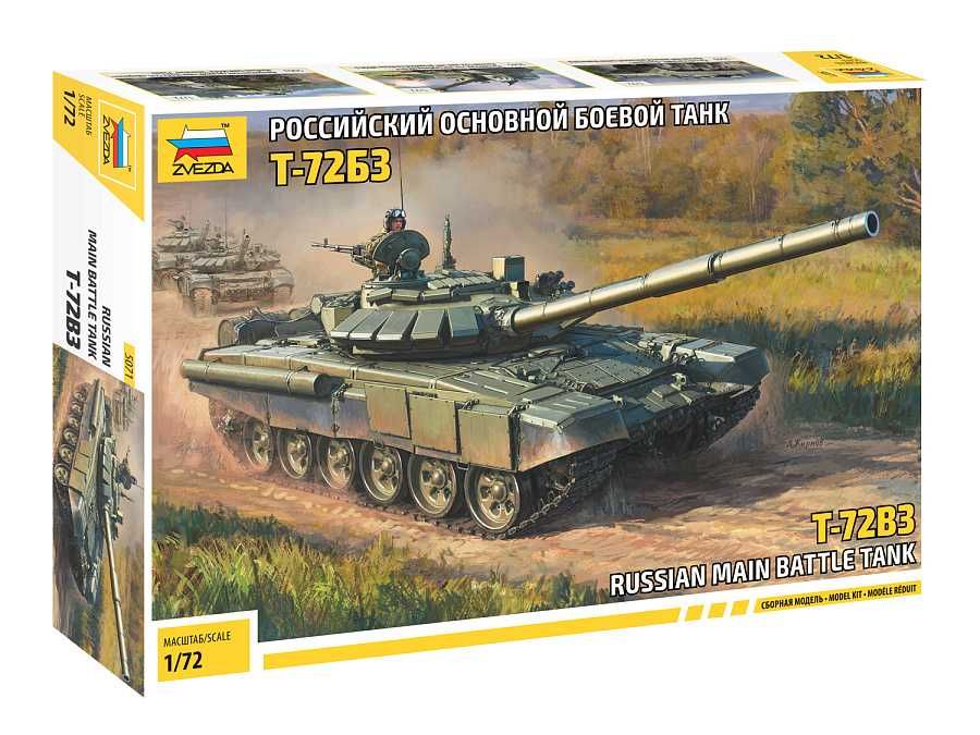 Model Kit tank 5071 - T-72 B3 Main battle tank (1:72) Zvezda