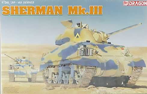 Model Kit tank 6313 - SHERMAN MKIII (1:35) Dragon