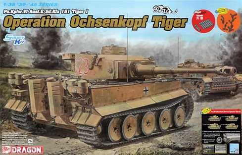 Model Kit tank 6328 - OPERATION OCHSENKOPF TIGER (1:35) Dragon