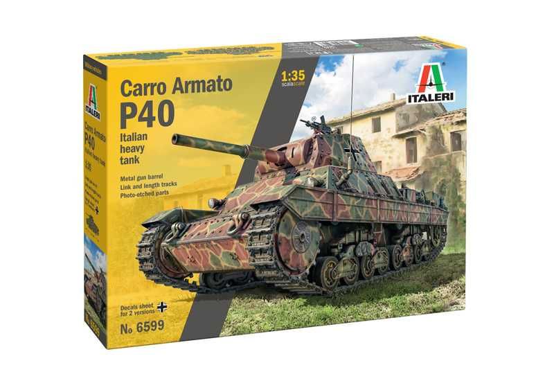 Model Kit tank PRM edice 6599 - CARRO ARMATO P 40 (1:35)