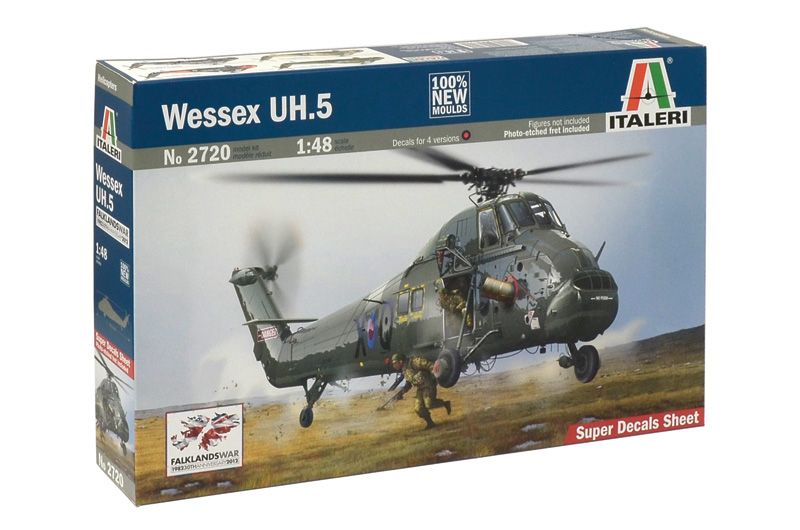 Model Kit vrtulník 2720 - W.Wessex UH/5 (1:48) Italeri