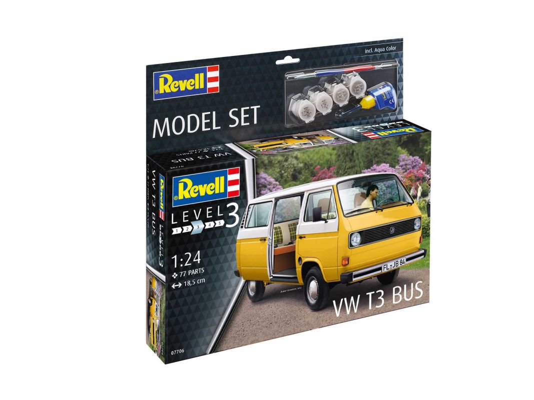 ModelSet auto 67706 - VW T3 Bus (1:25) Revell