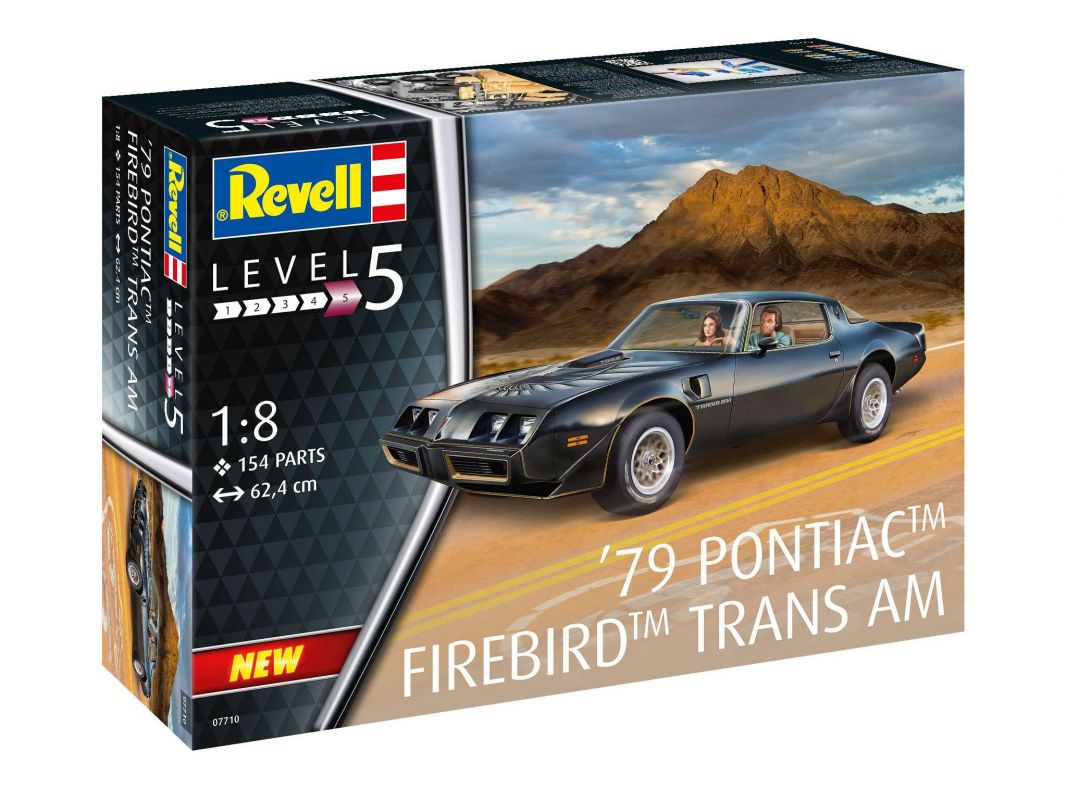 Plastic ModelKit auto 07710 - Pontiac Firebird Trans Am (1:8) Revell