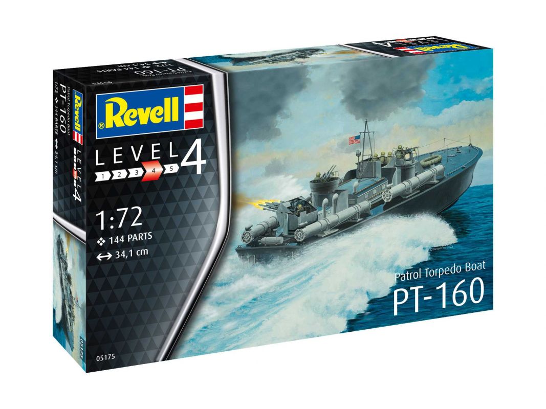 Plastic ModelKit loď 05175 - Patrol Torpedo Boat PT-559 / PT-160 (1:72) Revell