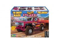 Plastic ModelKit MONOGRAM auto 4532 - 1978 Chevy Blazer Pulldozer (1:24)