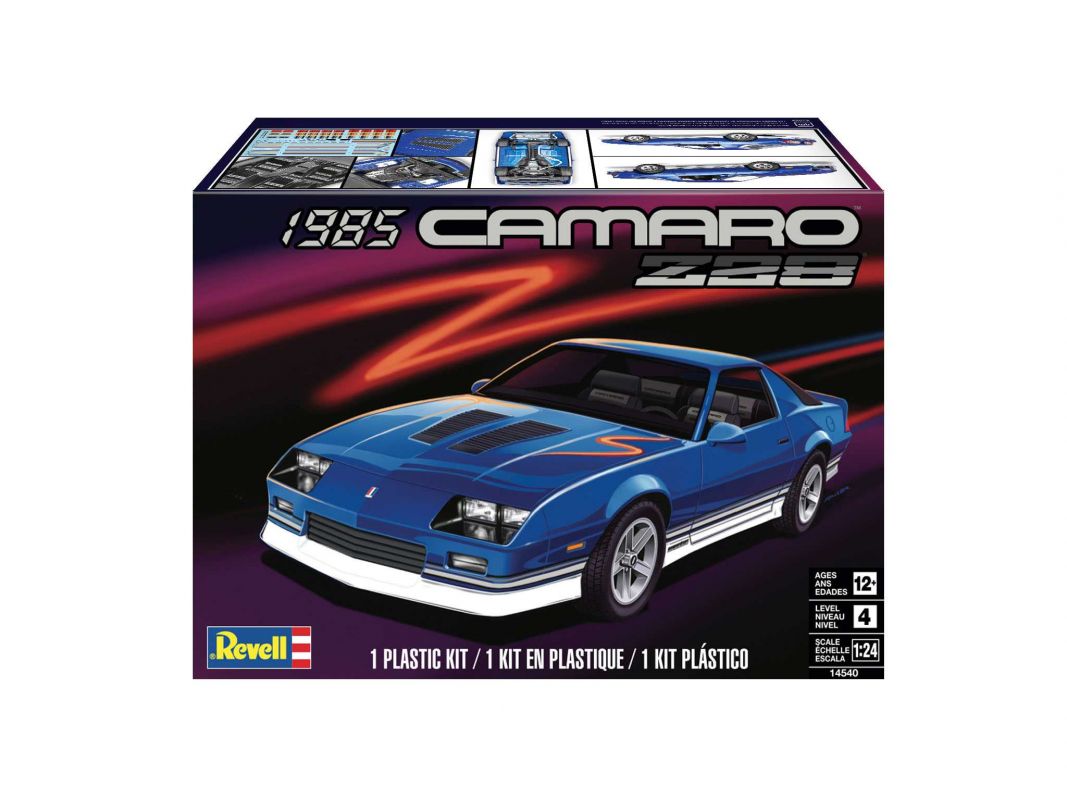 Plastic ModelKit MONOGRAM auto 4540 - 1985 Chevy Camaro Z28 (1:24)