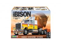 Plastic ModelKit MONOGRAM truck 7471 - Chevy Bison Semi Truck (1:32)