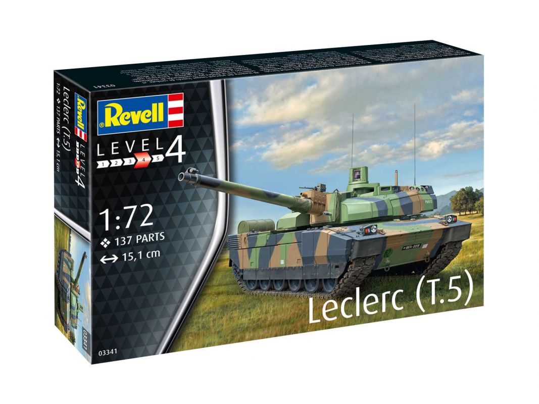 Plastic ModelKit tank 03341 - Leclerc T5 (1:72) Revell