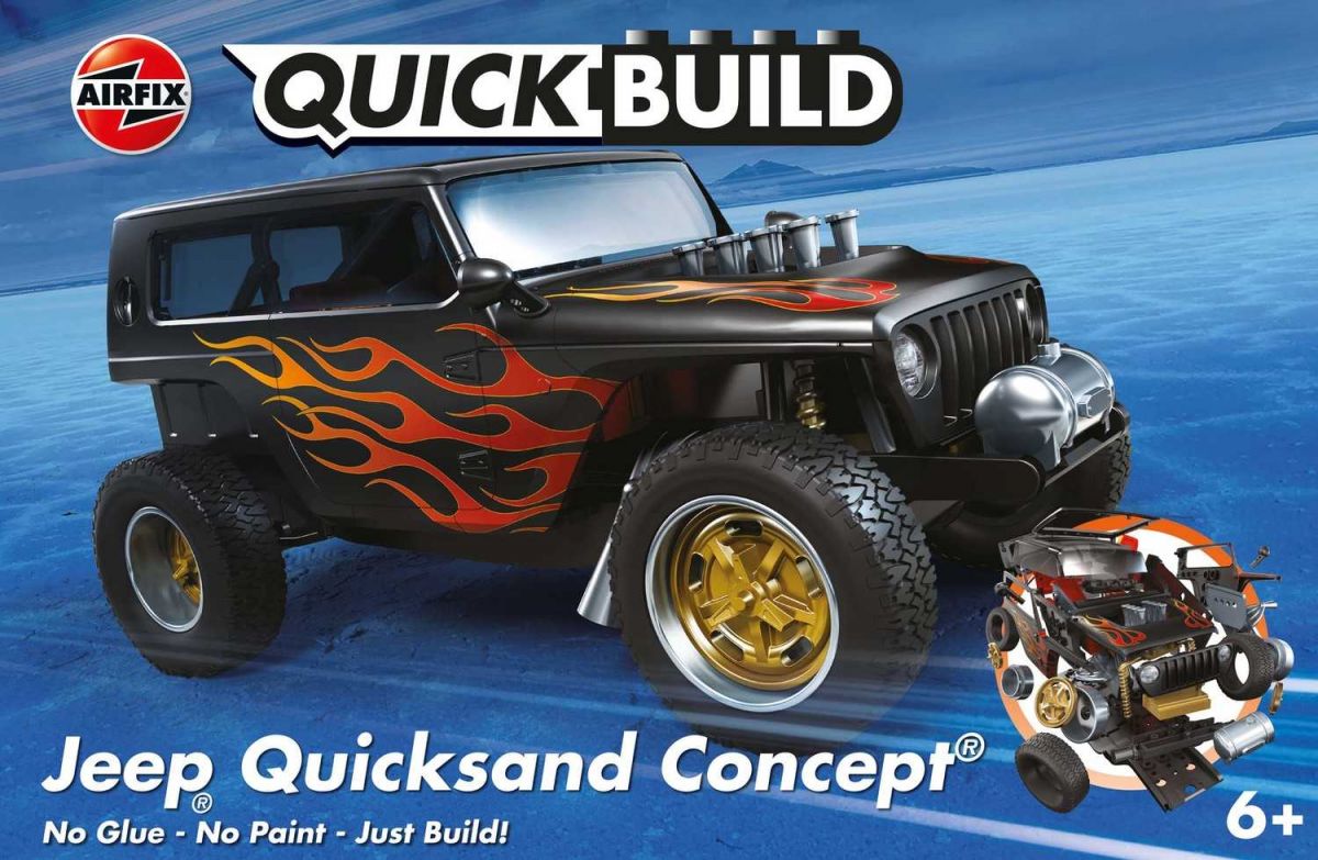 Quick Build auto J6038 - Jeep 'Quicksand' Concept Airfix