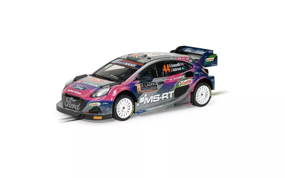 Autíčko Rally SCALEXTRIC C4449 - Ford Puma WRC - Gus Greensmith (1:32)