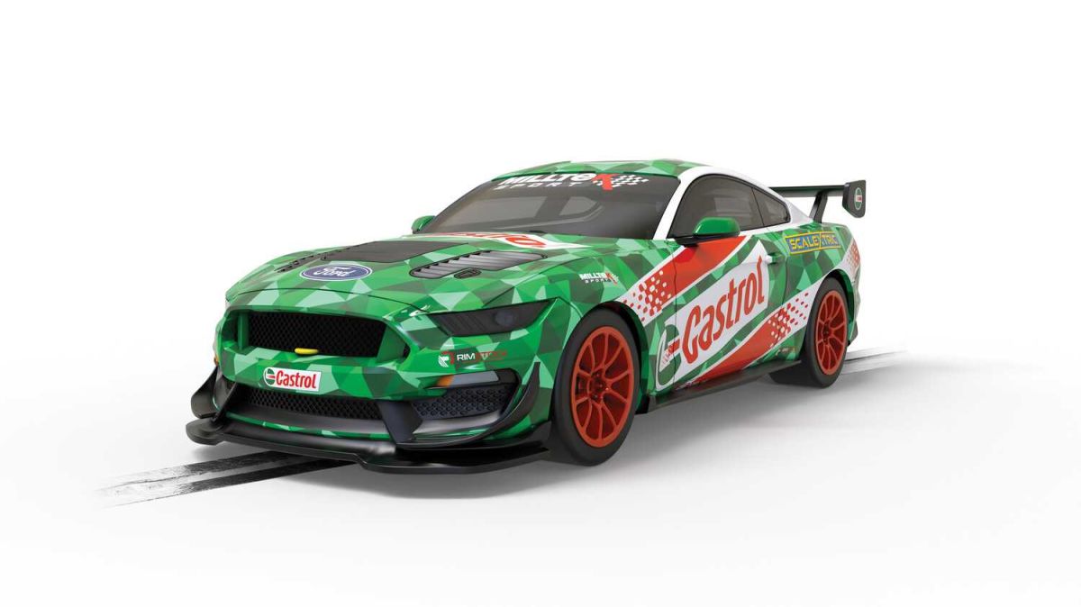 Autíčko Street SCALEXTRIC C4327 - Ford Mustang GT4 - Castrol Drift Car (1:32)