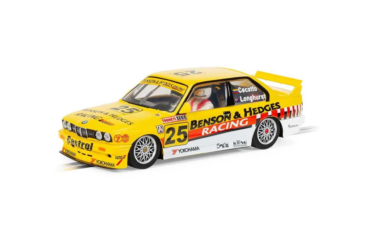 Autíčko Touring SCALEXTRIC C4401 - BMW E30 M3 - Bathurst 1000 1992 - Longhurst & Cecotto (1:32)