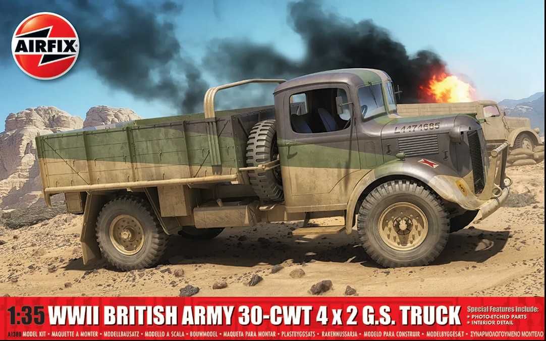 Classic Kit military A1380 - WWII British Army 30-cwt 4x2 GS Truck (1:35)