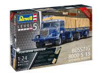 Gift-Set auto 07580 - Büssing 8000 S 13 with Trailer "Platinum Edition" (1:24)