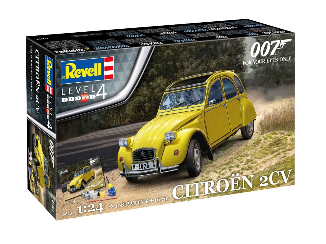 Gift-Set James Bond 05663 - "For Your Eyes Only" Citroen 2 CV (1:24)