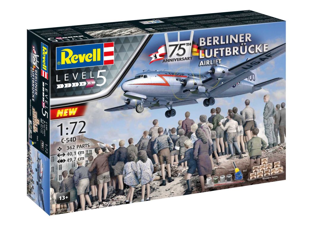 Gift-Set letadlo 05652 - 75th Anniversary "Berliner Luftbrücke" (1:72)