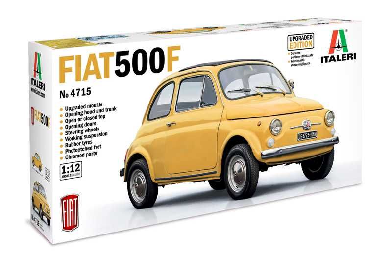 Model Kit auto 4715 - FIAT 500 F 1968 upgraded edition (1:12)