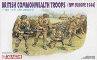 Model Kit figurky 6055 - BRITISH COMMONWEALTH TROOPS (NW EUROPE 1944) (1:35)