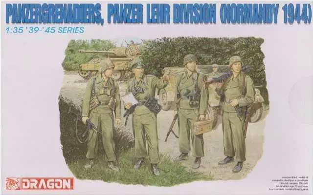 Model Kit figurky 6111 - PANZERGRENADIES, PANZER LEHR DIV (1:35)