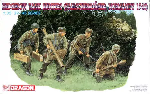 Model Kit figurky 6127 - Hedgerow Tank Hunters (Fallschirmjäger, Normandy 1944) (1:35)