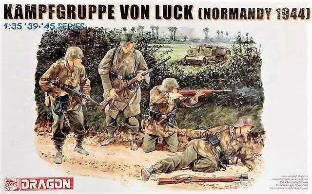 Model Kit figurky 6155 - KAMPFGRUPPE VON LUCK (1:35)