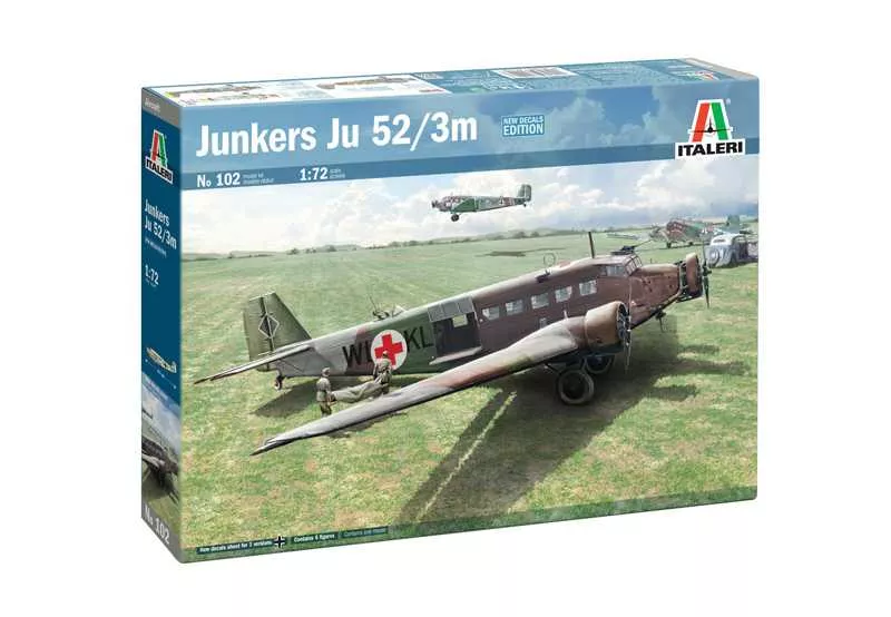 Model Kit letadlo 0102 - Ju-52/3m (1:72)