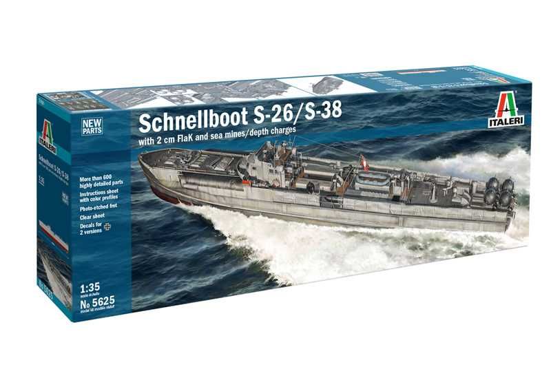 Model Kit loď 5625 - SCHNELLBOOT S-26/S-38 (1:35)